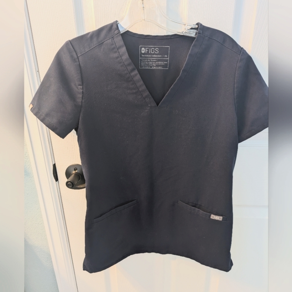 FIGS XS Womens Navy Scrub Set